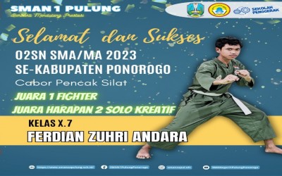 RAIH DUA KEJUARAAN SEKALIGUS DALAM SATU BIDANG LOMBA